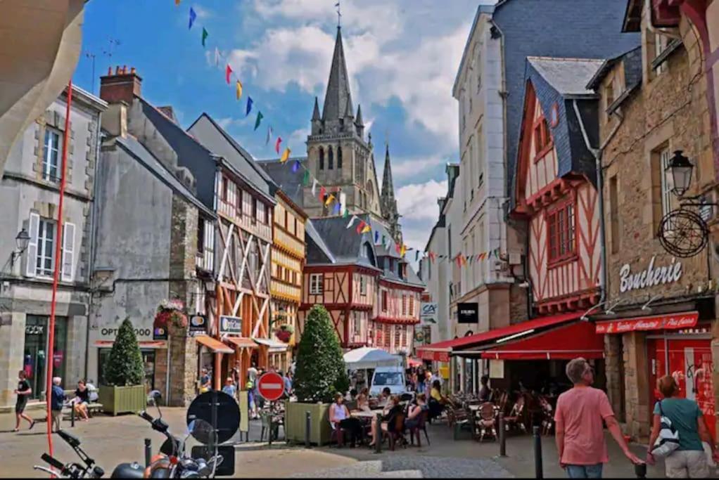 Le City, Centre Ville, Wifi Petit Parking Linge En Option Vannes Dış mekan fotoğraf